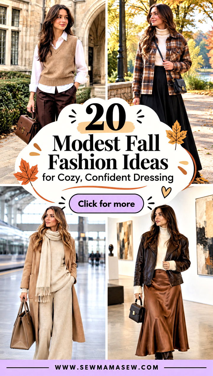 20 Modest Fall Fashion Ideas for Cozy Confident Dressing - 20 Modest Fall Fashion Ideas for Cozy, Confident Dressing