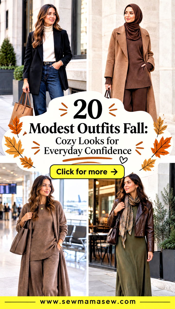 20 Modest Outfits Fall Cozy Looks for Everyday Confidence - 20 Modest Outfits Fall: Cozy Looks for Everyday Confidence