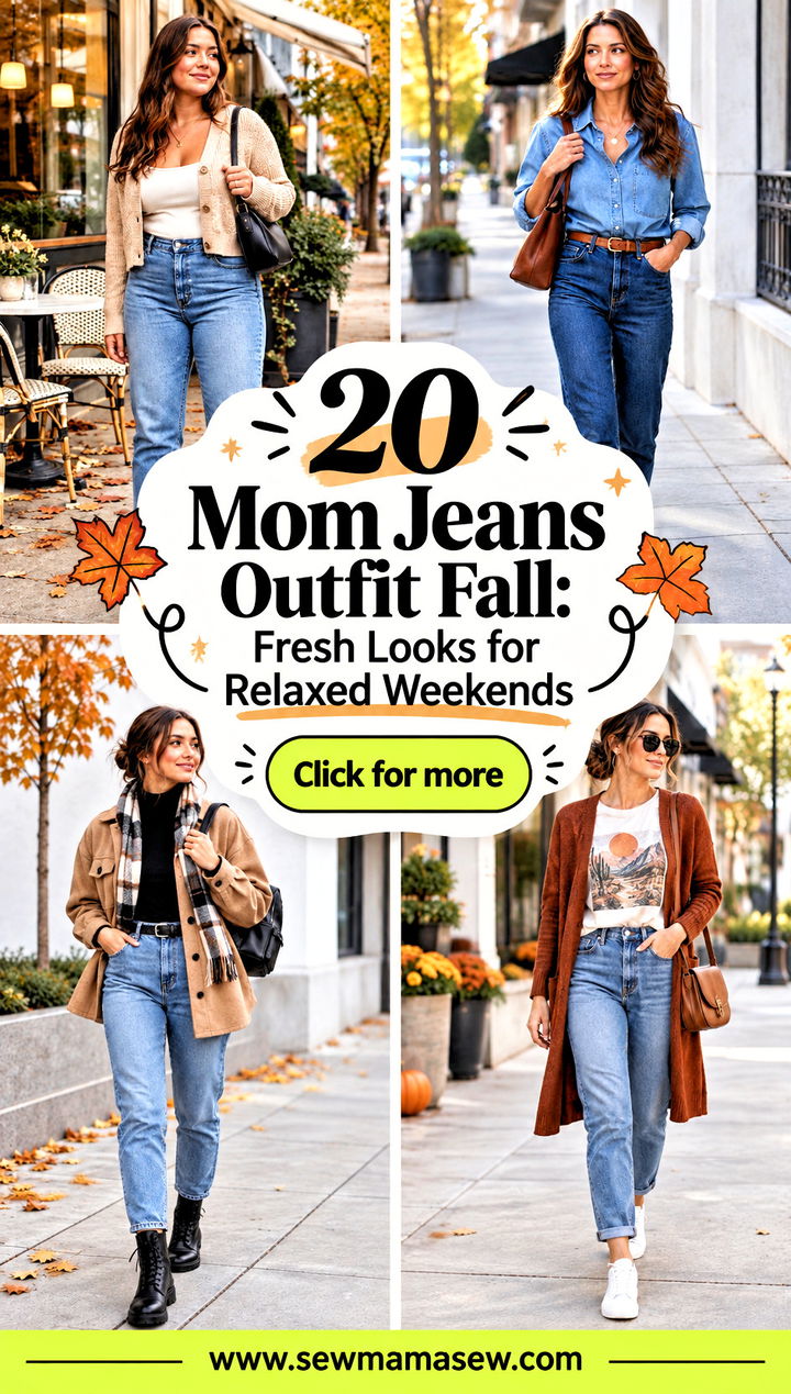 20 Mom Jeans Outfit Fall Fresh Looks for Relaxed Weekends - 20 Mom Jeans Outfit Fall: Fresh Looks for Relaxed Weekends