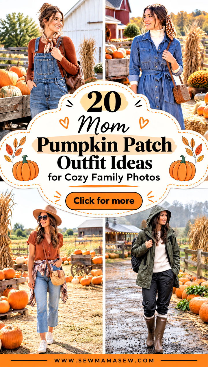 20 Mom Pumpkin Patch Outfit Ideas for Cozy Family Photos - 20 Mom Pumpkin Patch Outfit Ideas for Cozy Family Photos