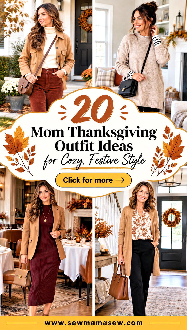 20 Mom Thanksgiving Outfit Ideas for Cozy Festive Style - 20 Mom Thanksgiving Outfit Ideas for Cozy, Festive Style