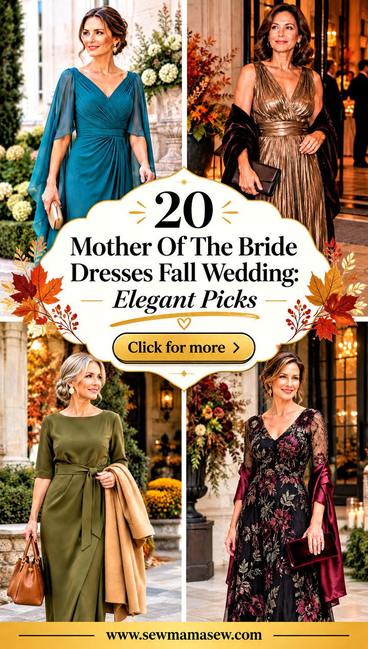 20 Mother Of The Bride Dresses Fall Wedding Elegant Picks - 20 Mother Of The Bride Dresses Fall Wedding: Elegant Picks