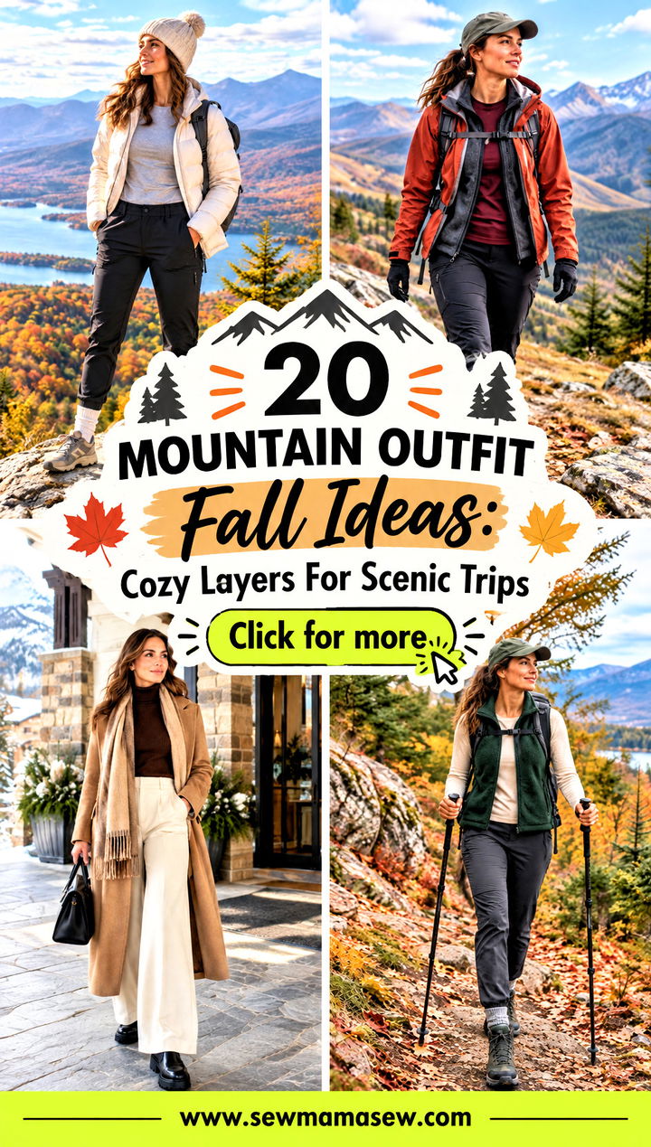 20 Mountain Outfit Fall Ideas Cozy Layers For Scenic Trips - 20 Mountain Outfit Fall Ideas: Cozy Layers For Scenic Trips