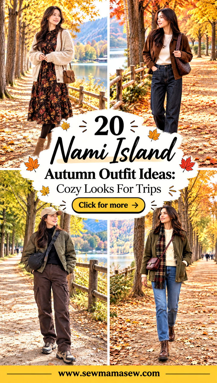 20 Nami Island Autumn Outfit Ideas Cozy Looks For Trips - 20 Nami Island Autumn Outfit Ideas: Cozy Looks For Trips