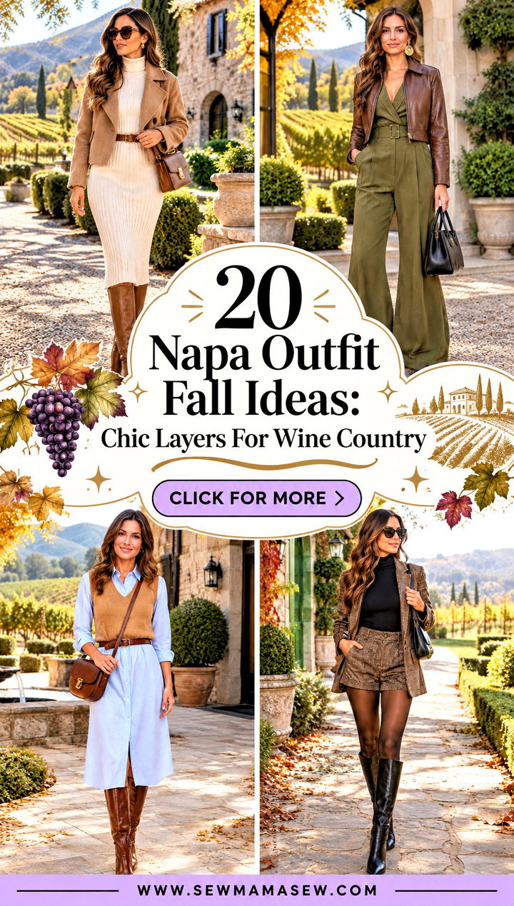 20 Napa Outfit Fall Ideas Chic Layers For Wine Country - 20 Napa Outfit Fall Ideas: Chic Layers For Wine Country