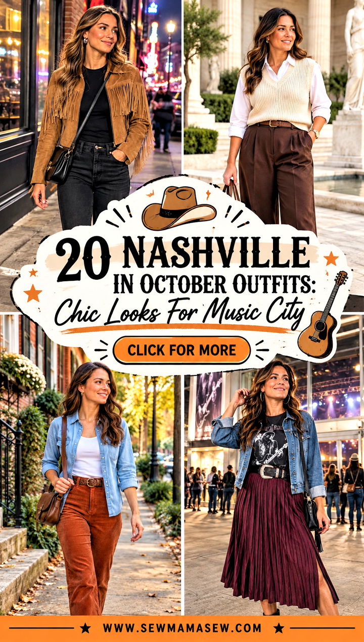 20 Nashville In October Outfits Chic Looks For Music City - 20 Nashville In October Outfits: Chic Looks For Music City