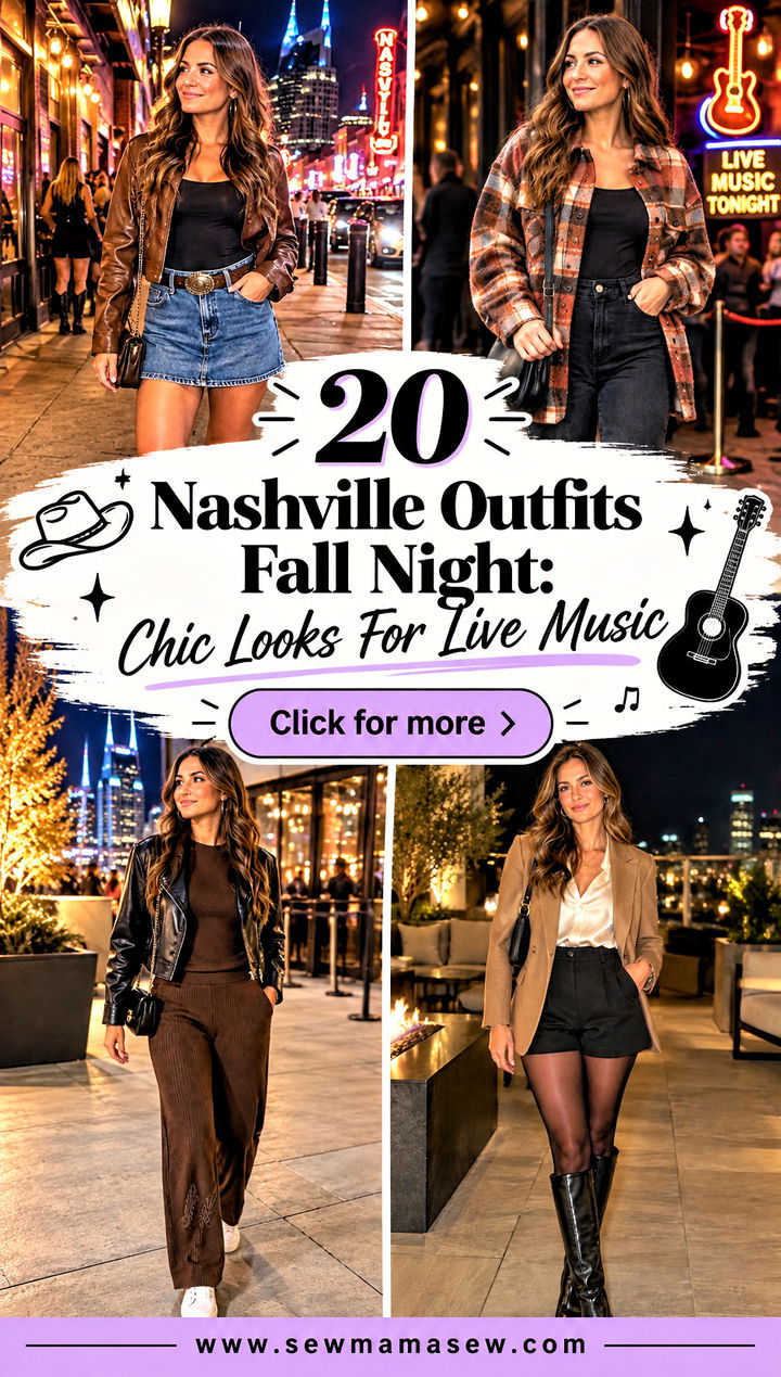 20 Nashville Outfits Fall Night Chic Looks For Live Music - 20 Nashville Outfits Fall Night: Chic Looks For Live Music
