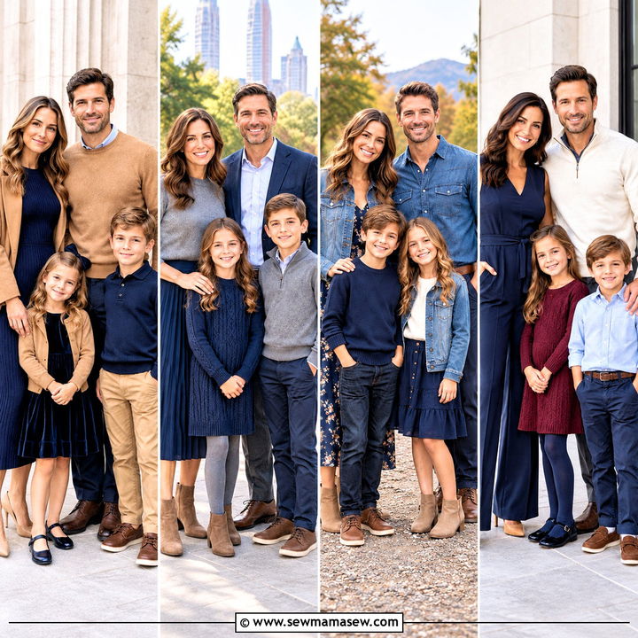 20 Navy Family Pictures Outfits Fall: Cozy Coordinated Looks