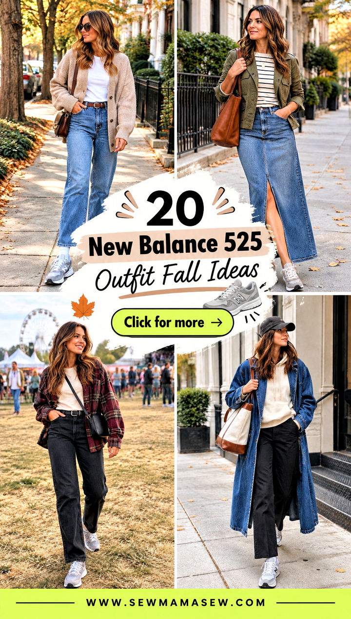 20 New Balance 525 Outfit Fall Ideas for Cozy Casual Days - 20 New Balance 525 Outfit Fall Ideas for Cozy Casual Days