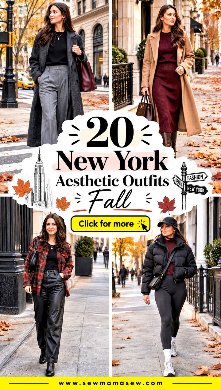 20 New York Aesthetic Outfits Fall Chic City Inspiration - 20 New York Aesthetic Outfits Fall: Chic City Inspiration