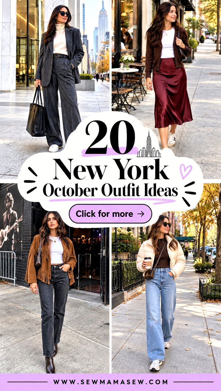 20 New York October Outfit Ideas for Effortless City Chic - 20 New York October Outfit Ideas for Effortless City Chic