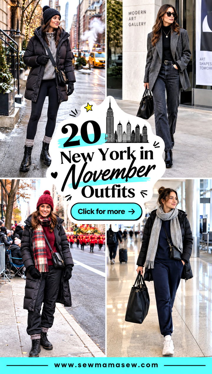 20 New York in November Outfits for Cozy City Adventures - 20 New York in November Outfits for Cozy City Adventures