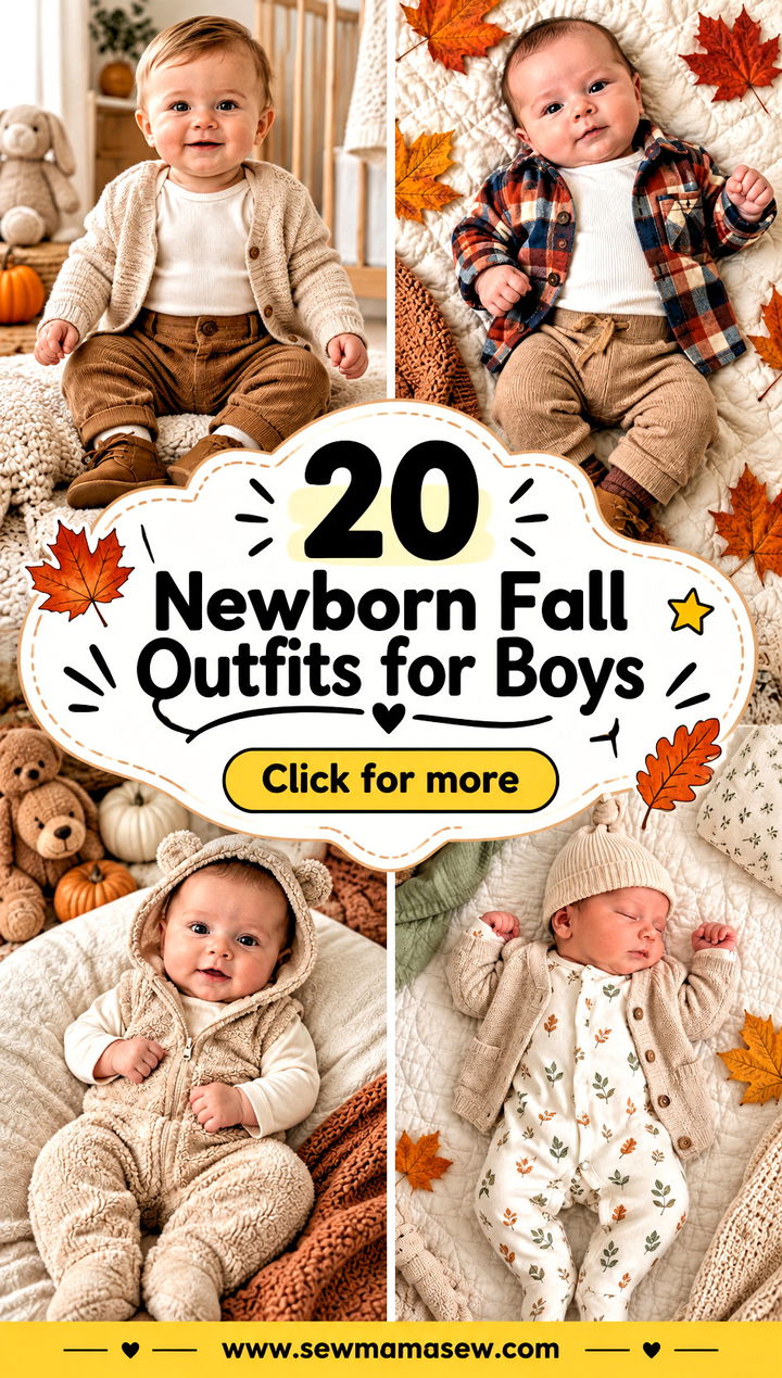 20 Newborn Fall Outfits for Boys Sweet Looks for Cozy Days - 20 Newborn Fall Outfits for Boys: Sweet Looks for Cozy Days