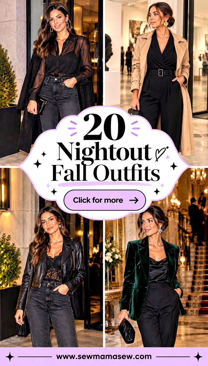 20 Nightout Fall Outfits for Chic Cozy Evenings With Friends - 20 Nightout Fall Outfits for Chic, Cozy Evenings With Friends