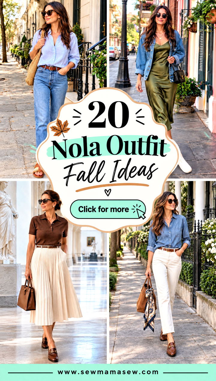 20 Nola Outfit Fall Ideas for a Stylish New Orleans Trip - 20 Nola Outfit Fall Ideas for a Stylish New Orleans Trip