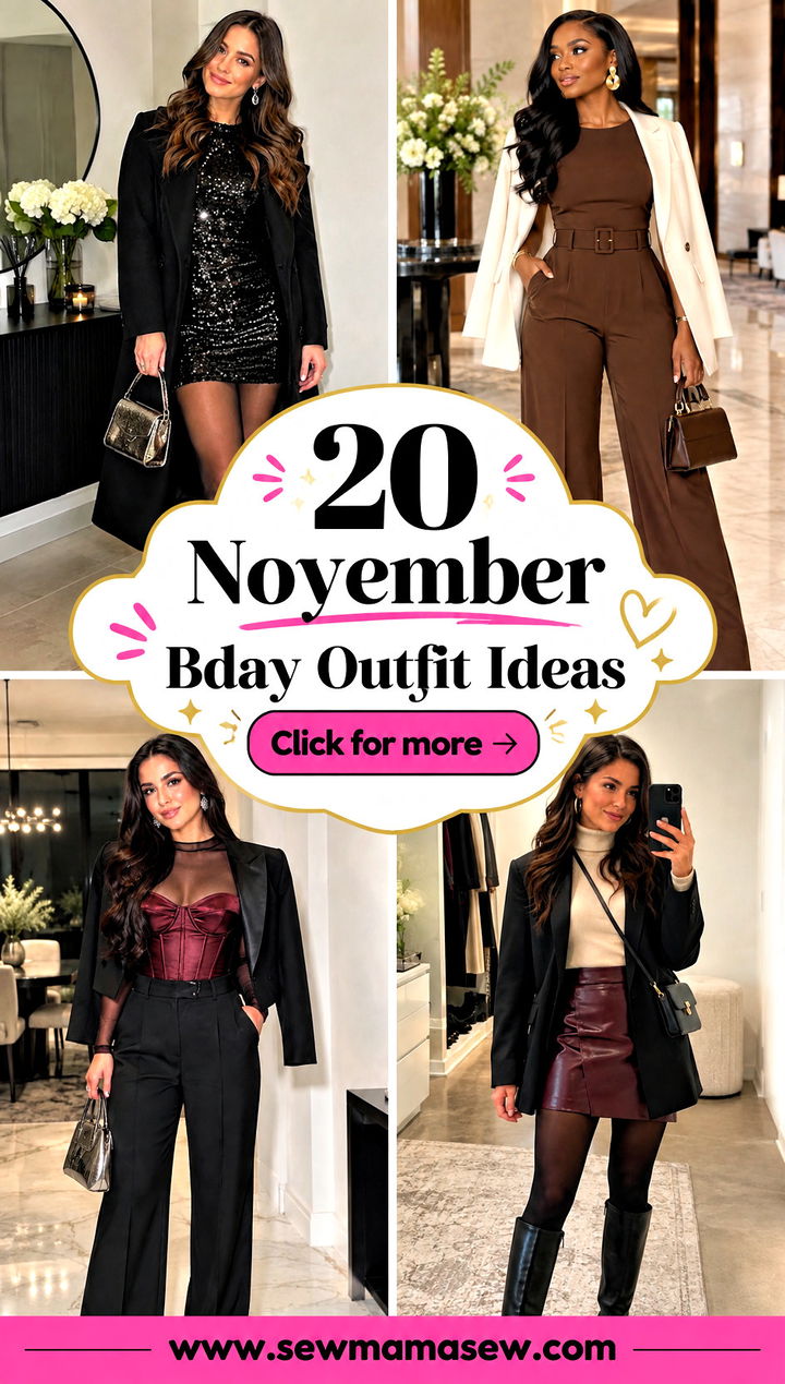 20 November Bday Outfit Ideas for a Chic Fall Celebration - 20 November Bday Outfit Ideas for a Chic Fall Celebration