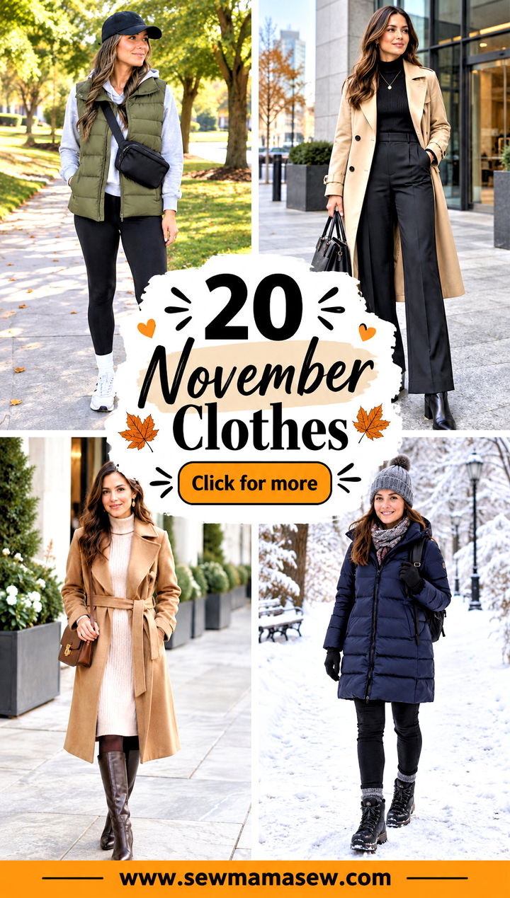 20 November Clothes to Inspire Your Cozy Everyday Wardrobe - 20 November Clothes to Inspire Your Cozy Everyday Wardrobe