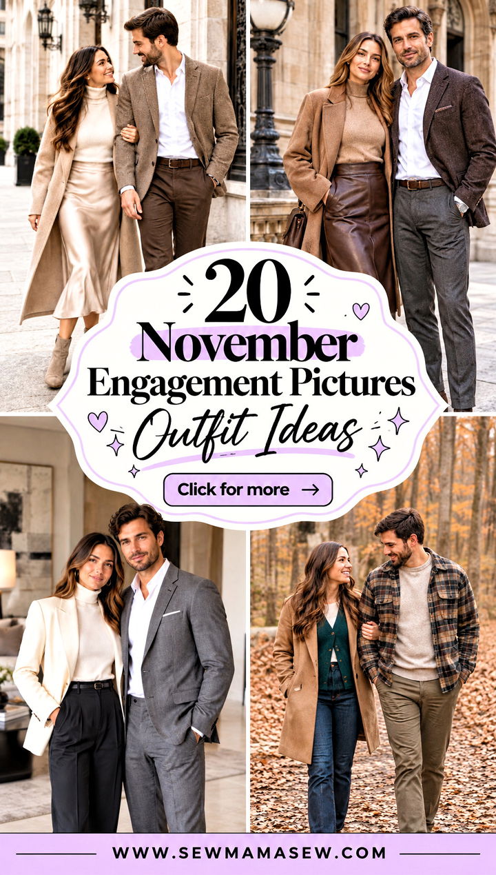 20 November Engagement Pictures Outfit Ideas Romantic Fall - 20 November Engagement Pictures Outfit Ideas: Romantic Fall