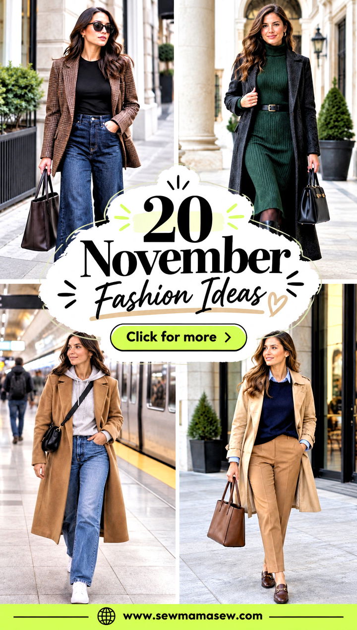 20 November Fashion Ideas for a Cozy Chic Wardrobe Refresh - 20 November Fashion Ideas for a Cozy, Chic Wardrobe Refresh