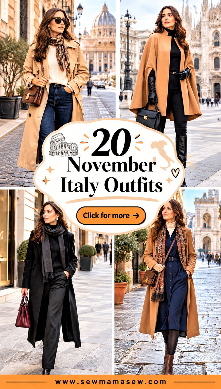 20 November Italy Outfits for a Chic Comfortable Getaway - 20 November Italy Outfits for a Chic, Comfortable Getaway