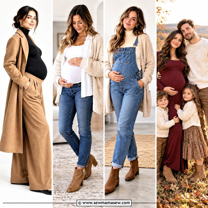 20 November Maternity Photoshoot Outfits for Cozy Fall Glow
