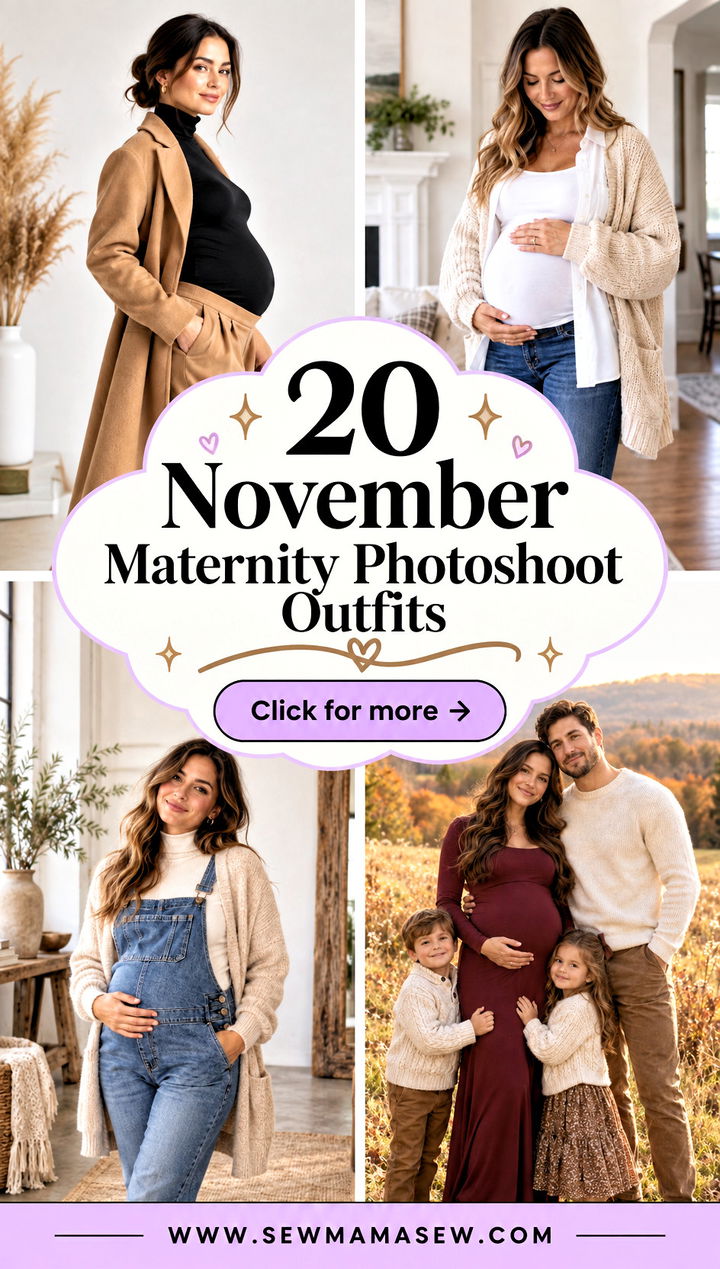 20 November Maternity Photoshoot Outfits for Cozy Fall Glow - 20 November Maternity Photoshoot Outfits for Cozy Fall Glow