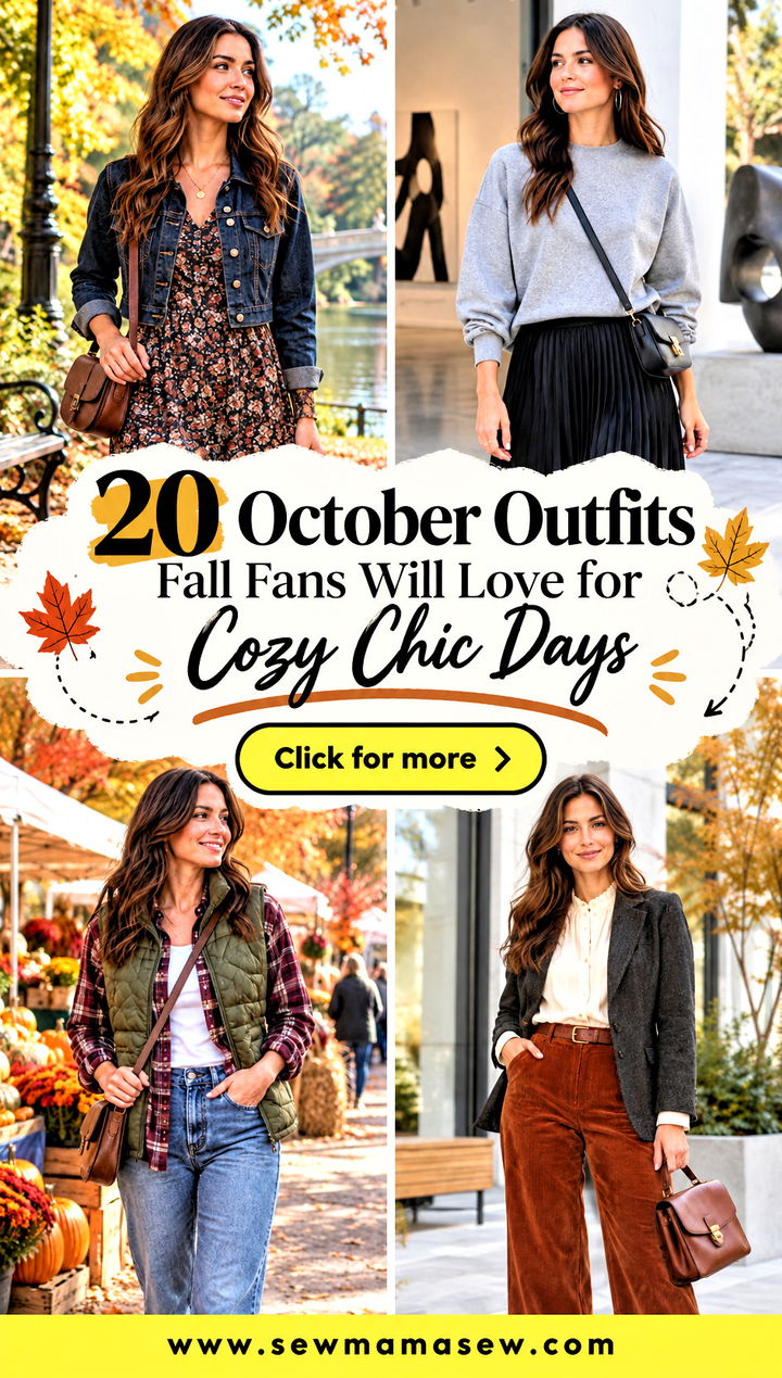20 October Outfits Fall Fans Will Love for Cozy Chic Days - 20 October Outfits Fall Fans Will Love for Cozy Chic Days