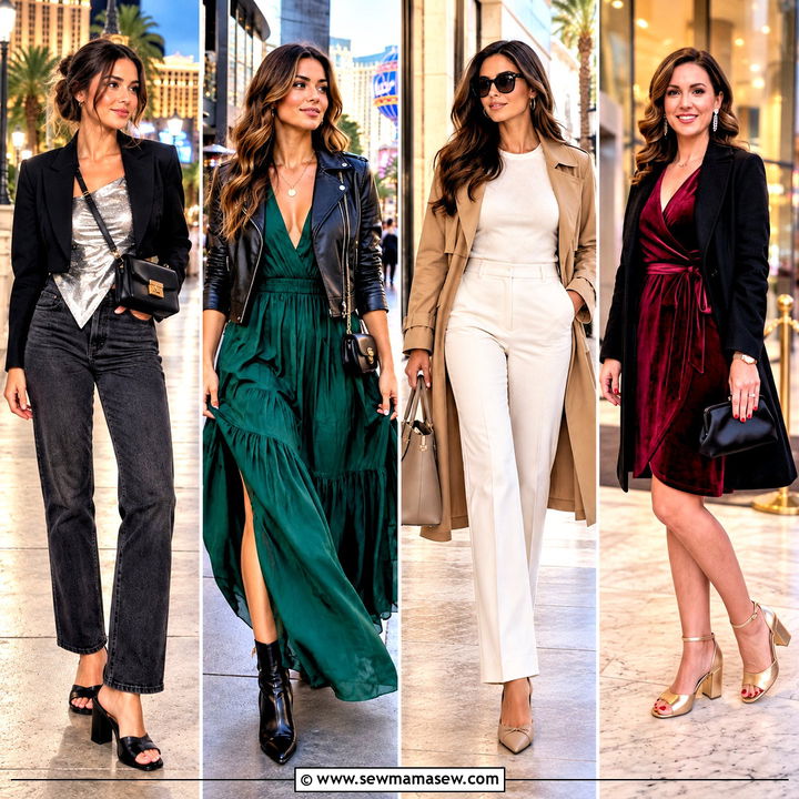 20 October Vegas Outfits for Chic Days and Dazzling Nights