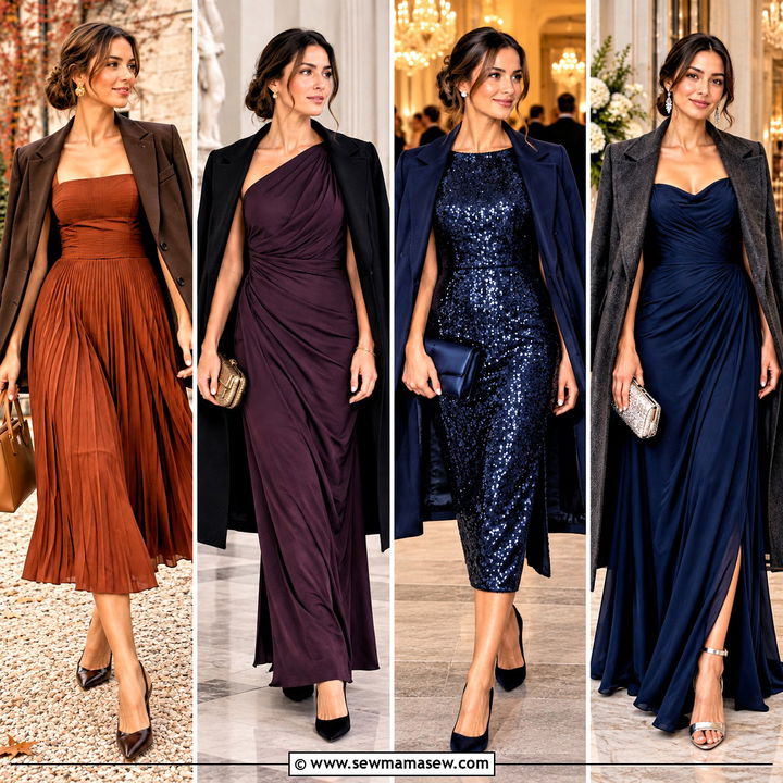 20 October Wedding Dresses Guest Looks for Chic Fall Events