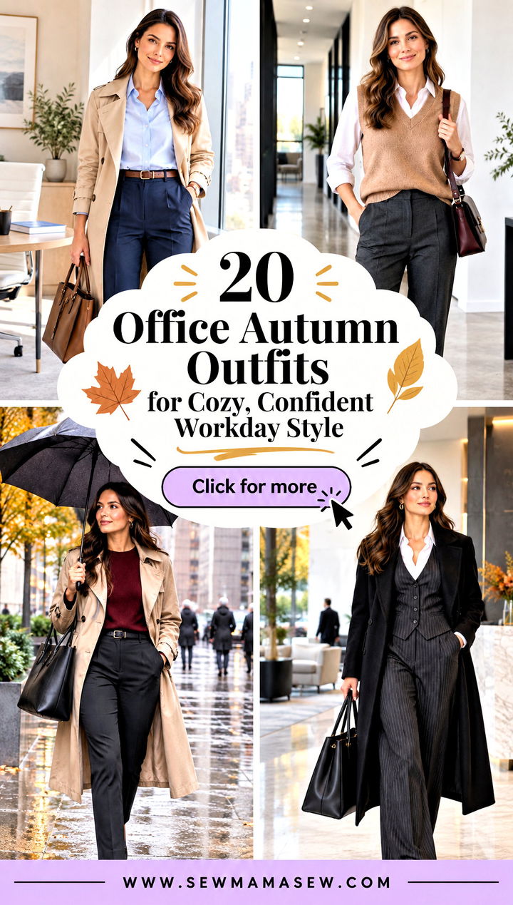 20 Office Autumn Outfits for Cozy Confident Workday Style - 20 Office Autumn Outfits for Cozy, Confident Workday Style