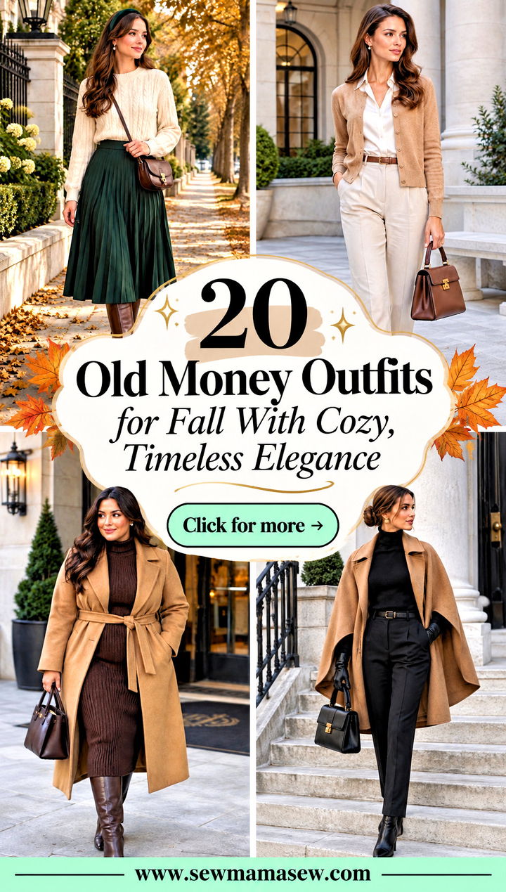 20 Old Money Outfits for Fall With Cozy Timeless Elegance - 20 Old Money Outfits for Fall With Cozy, Timeless Elegance