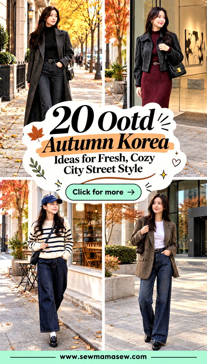 20 Ootd Autumn Korea Ideas for Fresh Cozy City Street Style - 20 Ootd Autumn Korea Ideas for Fresh, Cozy City Street Style