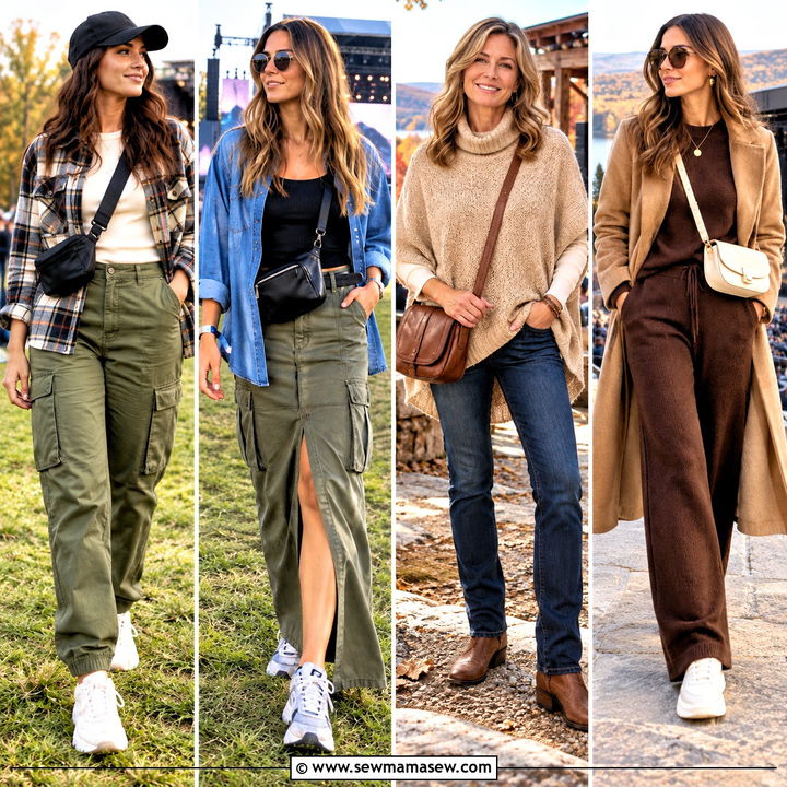 20 Outdoor Concert Outfit Fall Ideas for Cozy Music Nights