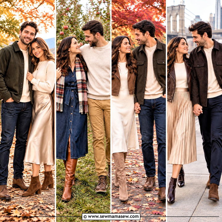 20 Outdoor Engagement Photos Outfits Fall Couples Will Love