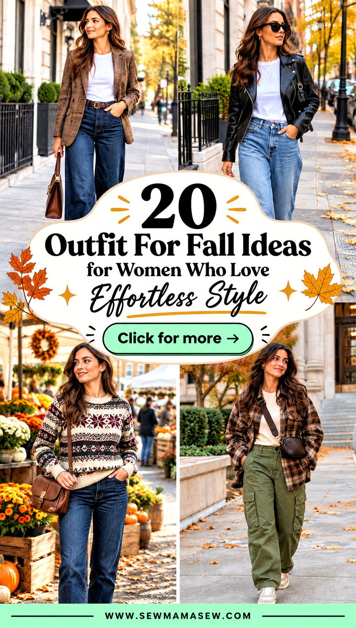 20 Outfit For Fall Ideas for Women Who Love Effortless Style - 20 Outfit For Fall Ideas for Women Who Love Effortless Style