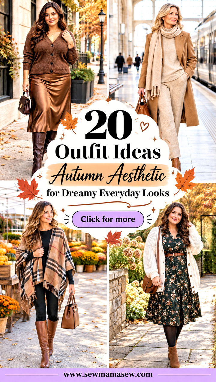 20 Outfit Ideas Autumn Aesthetic for Dreamy Everyday Looks - 20 Outfit Ideas Autumn Aesthetic for Dreamy Everyday Looks