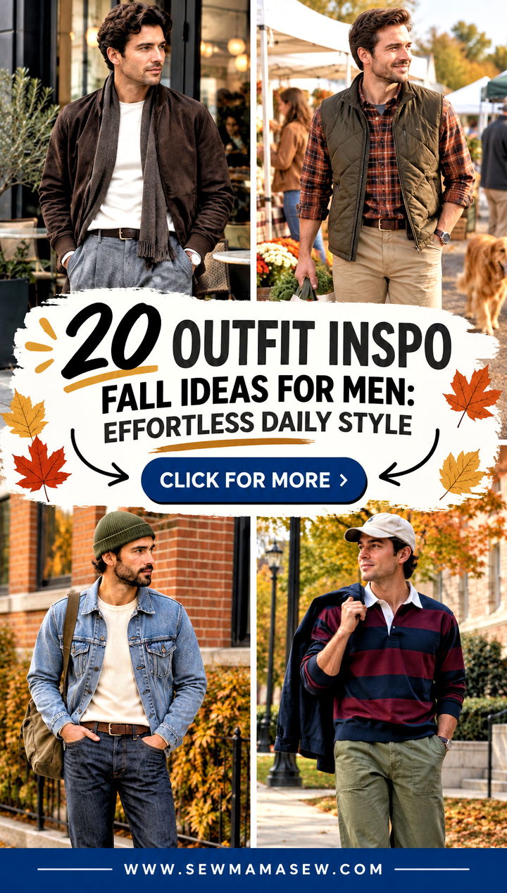 20 Outfit Inspo Fall Ideas for Men Effortless Daily Style - 20 Outfit Inspo Fall Ideas for Men: Effortless Daily Style