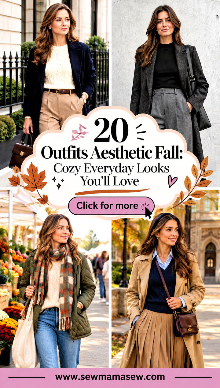 20 Outfits Aesthetic Fall Cozy Everyday Looks Youll Love - 20 Outfits Aesthetic Fall: Cozy Everyday Looks You'll Love