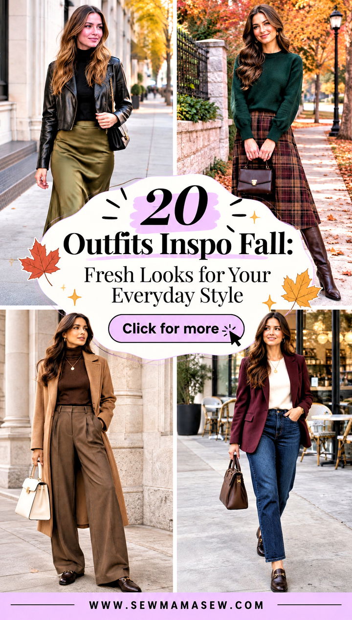 20 Outfits Inspo Fall Fresh Looks for Your Everyday Style - 20 Outfits Inspo Fall: Fresh Looks for Your Everyday Style