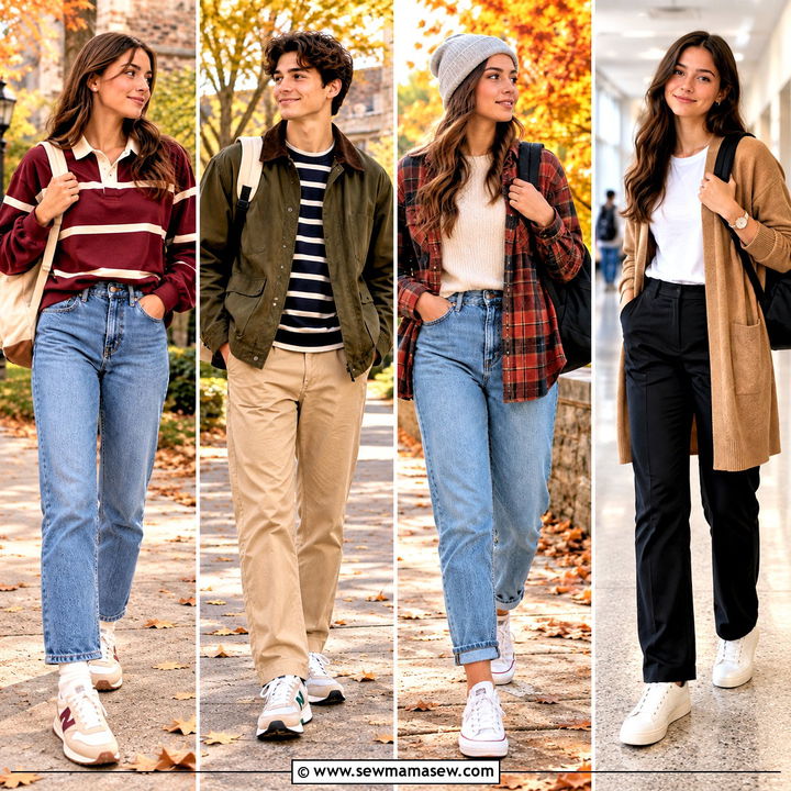 20 Outfits for Fall School: Cozy Looks for Busy Mornings