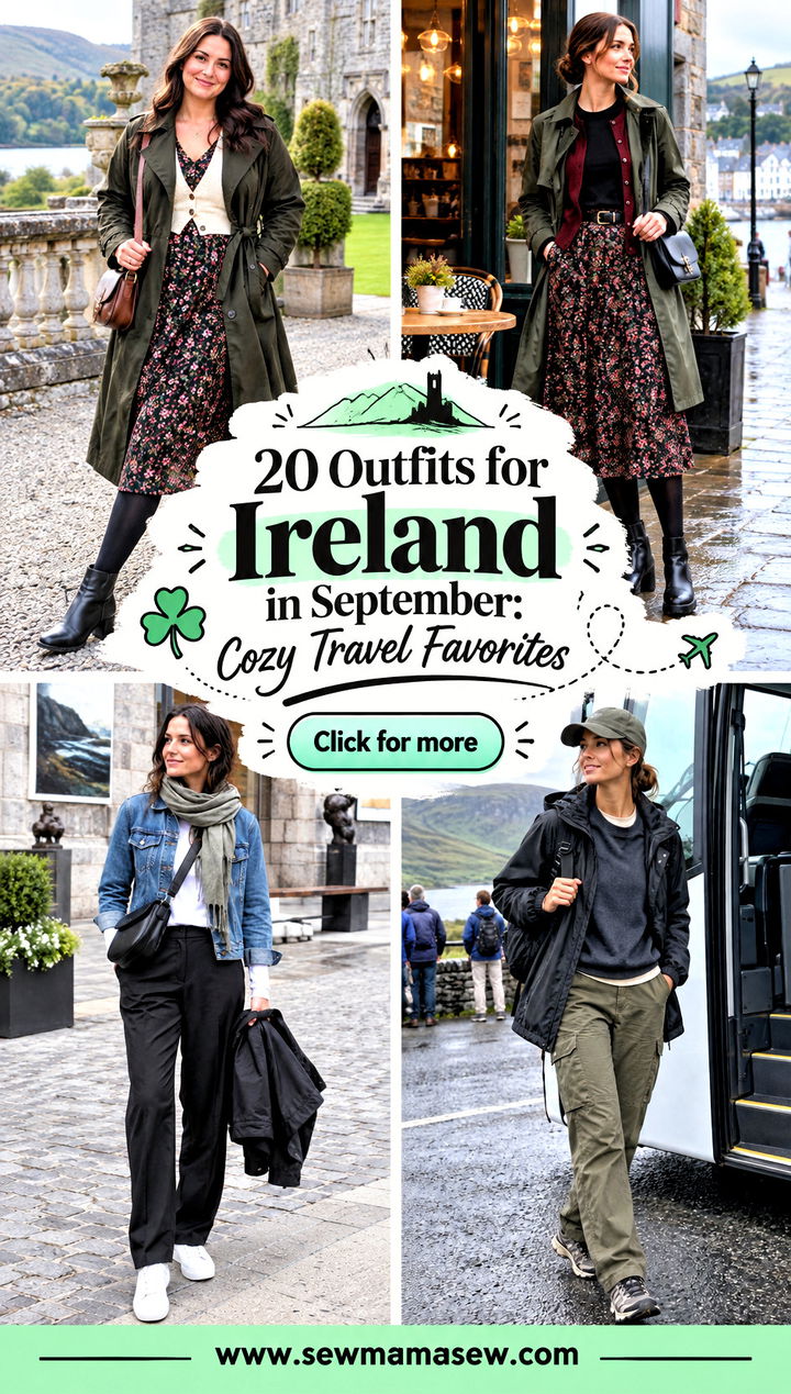 20 Outfits for Ireland in September Cozy Travel Favorites - 20 Outfits for Ireland in September: Cozy Travel Favorites