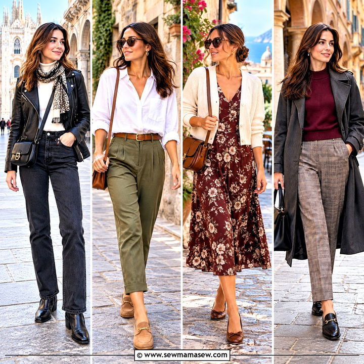 20 Outfits for Italy in October: Chic Looks to Explore In