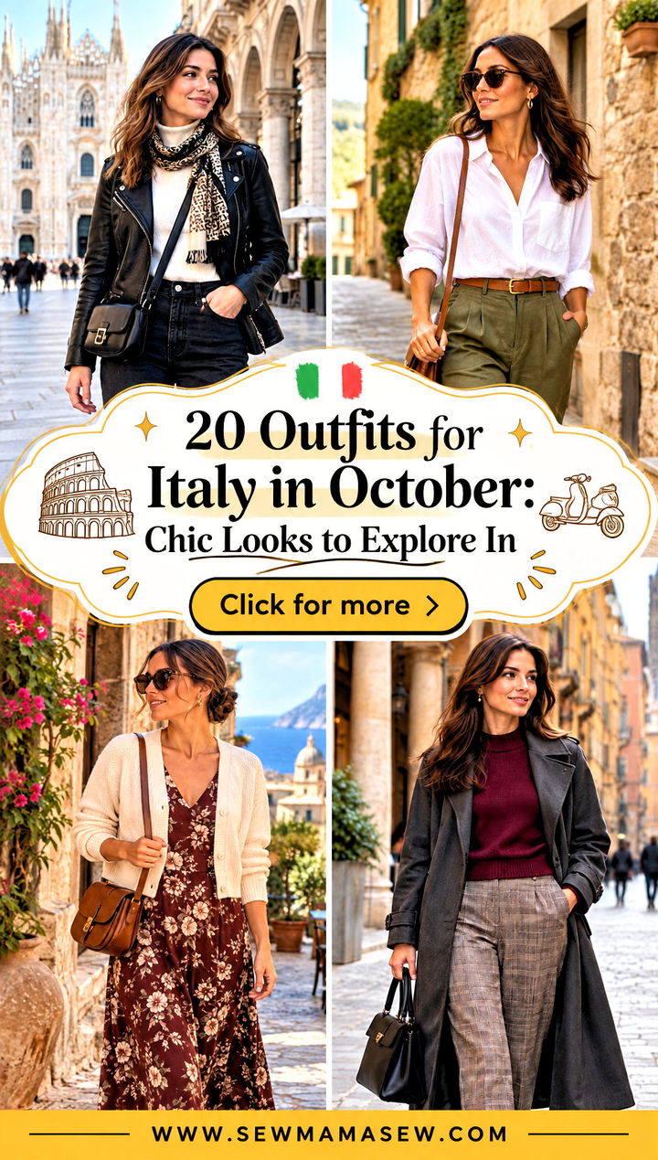 20 Outfits for Italy in October Chic Looks to Explore In - 20 Outfits for Italy in October: Chic Looks to Explore In