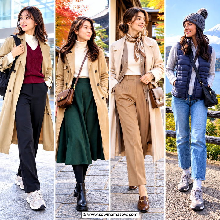20 Outfits for Japan Trip October Fresh City-Ready Looks