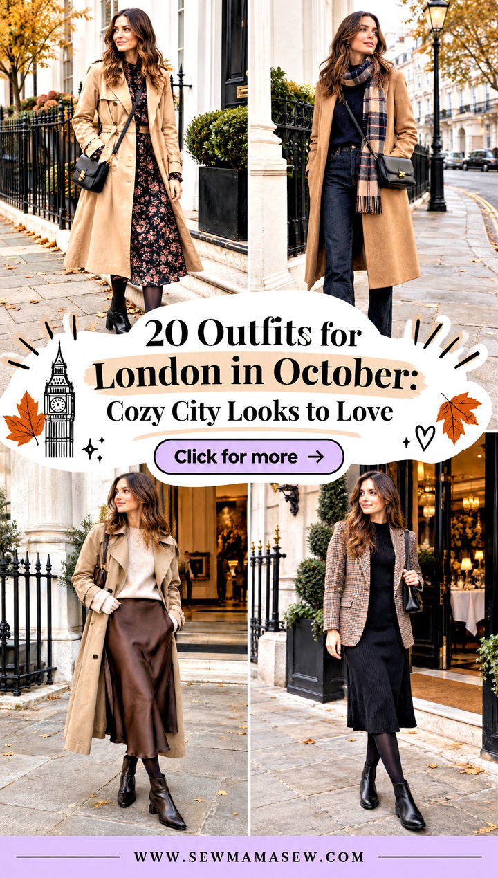 20 Outfits for London in October Cozy City Looks to Love - 20 Outfits for London in October: Cozy City Looks to Love