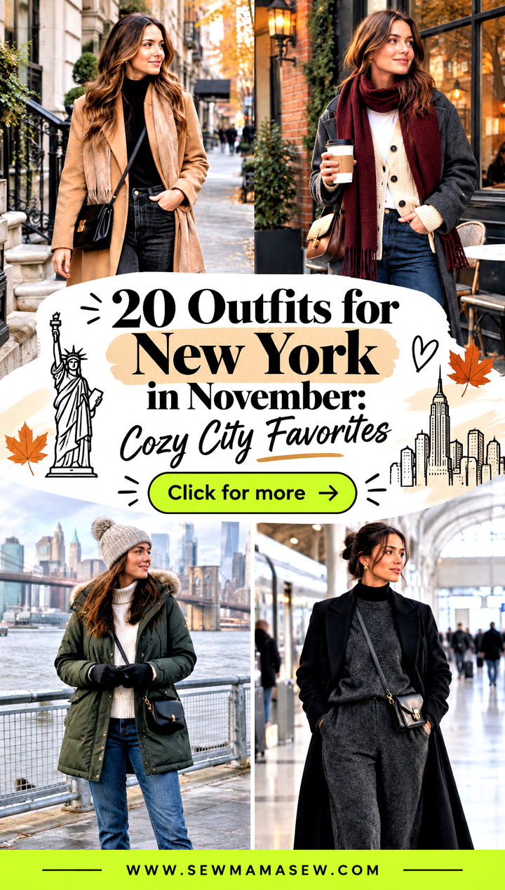 20 Outfits for New York in November Cozy City Favorites - 20 Outfits for New York in November: Cozy City Favorites