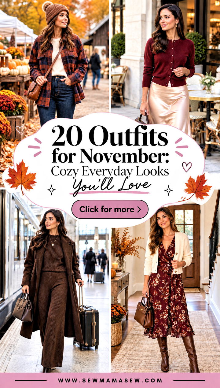 20 Outfits for November Cozy Everyday Looks Youll Love - 20 Outfits for November: Cozy Everyday Looks You'll Love