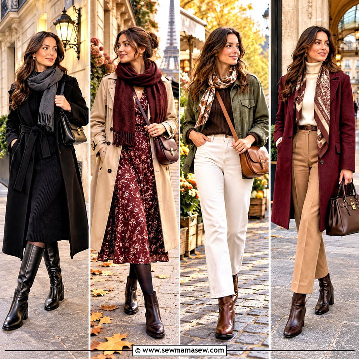 20 Outfits for Paris in October: Charming City Favorites