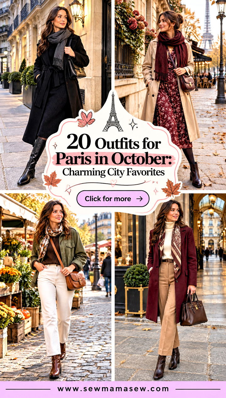 20 Outfits for Paris in October Charming City Favorites - 20 Outfits for Paris in October: Charming City Favorites