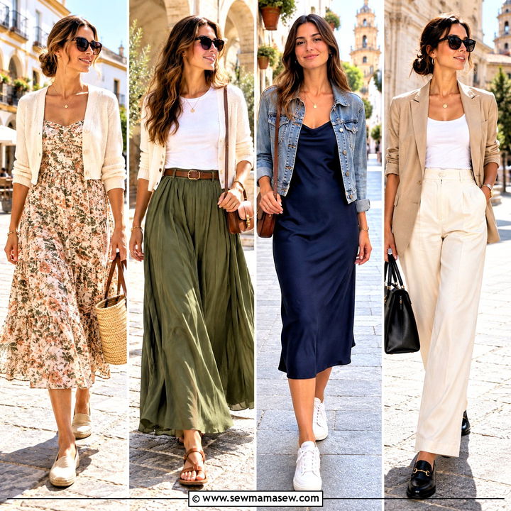 20 Outfits for Spain in September Chic Vacation Favorites